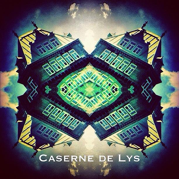 Abstract Photograph - #lys #caserne #art #iphoneonly by Nicolas Marois