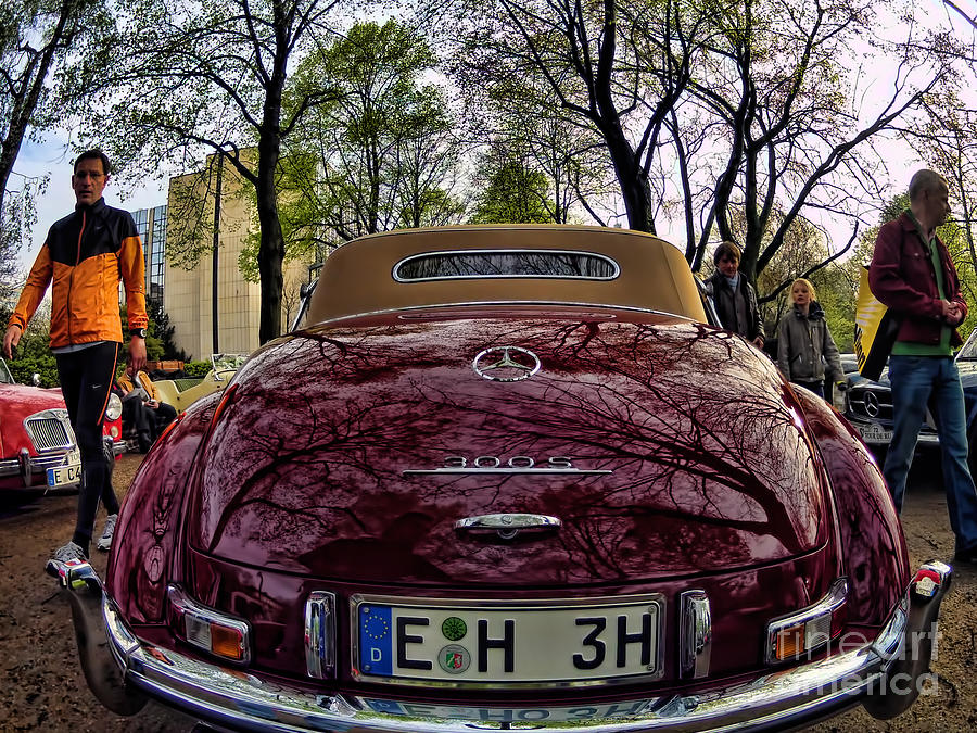 M-Benz 300 S Cabrio  Photograph by Joerg Lingnau