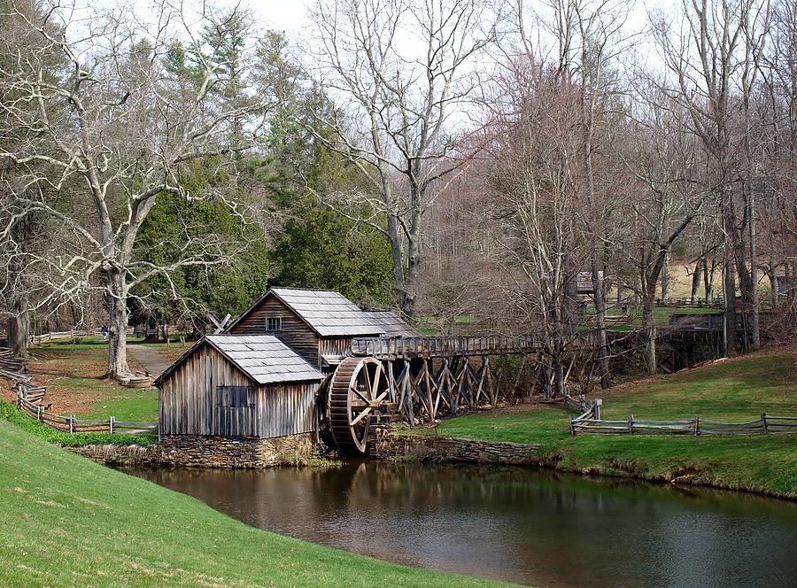 Cabin Photograph - Mabry Mill by Jim Goldseth