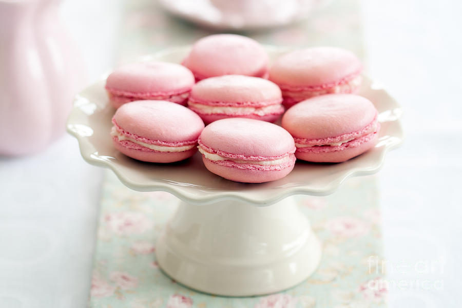Cookie Photograph - Macarons by Ruth Black