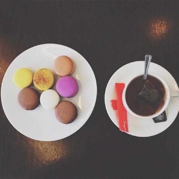 Macaroons, I Love Tea Time! ☕🍡 Photograph by Win Naa🍃🍂🍁
