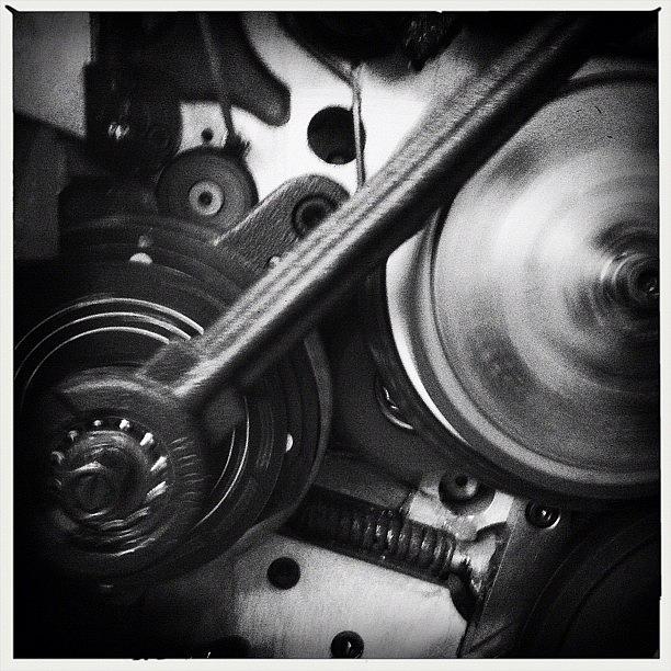 Gears Photograph - Machine by Richard Harris