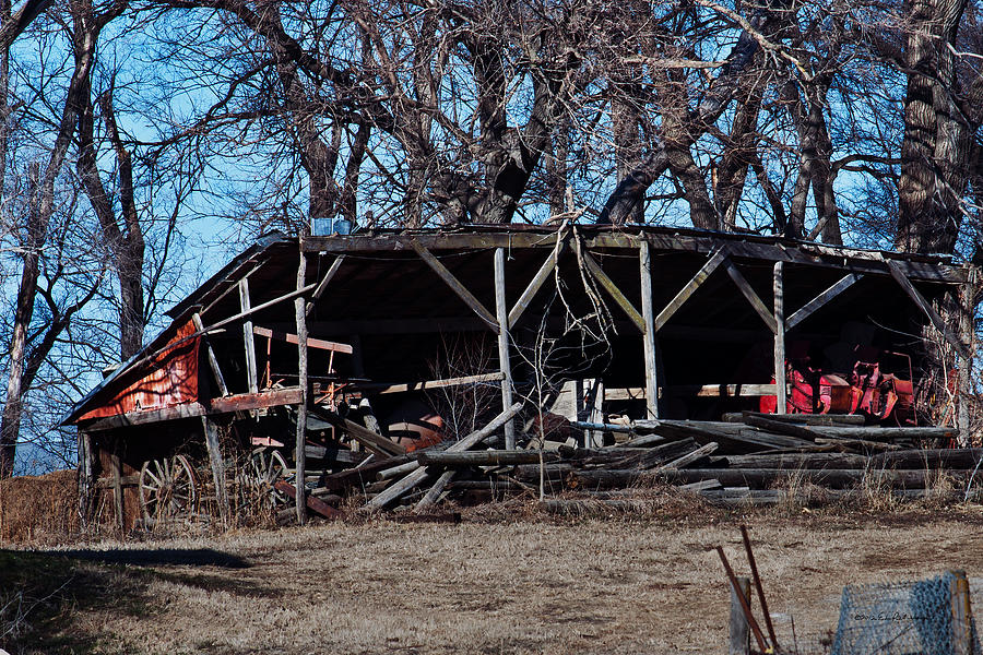 Machine Shed Photograph by Ed Peterson