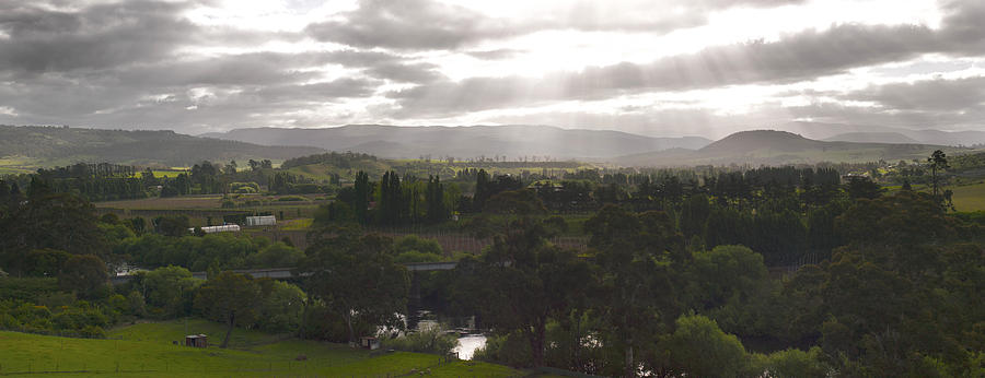 Landscape Photograph - Macquarie Plains panorama by Odille Esmonde-Morgan