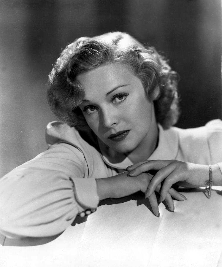 Madeleine Carroll, 1906-1987, Photo 1943 Photograph by Everett - Fine ...