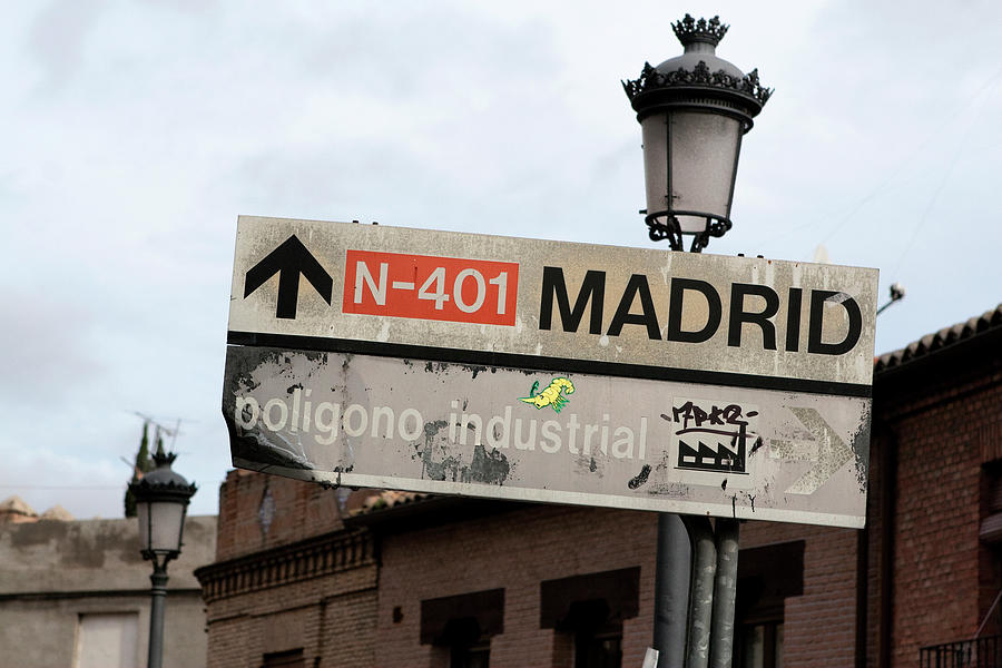 The Way To Madrid From Toledo Photograph by Lorraine Devon Wilke