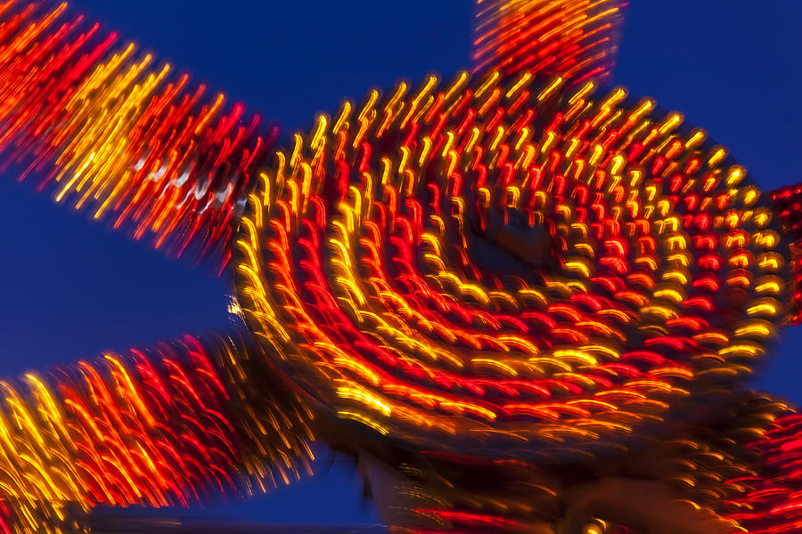 Abstract Photograph - Magic lights by Garry Gay