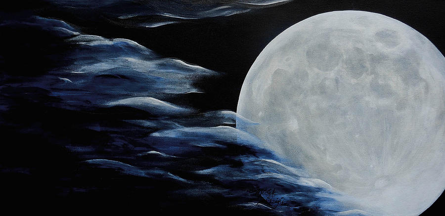Magica Luna Painting by Michele Sleight