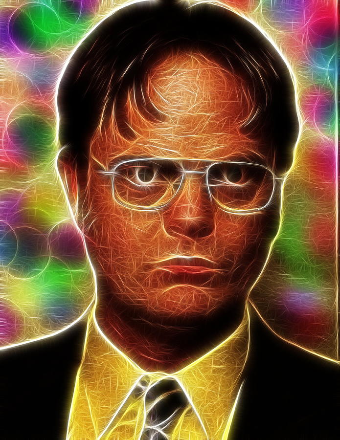 Magical Dwight Schrute Digital Art by Paul Van Scott