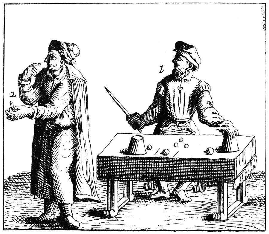Magician Photograph - MAGICIAN, 17th CENTURY by Granger