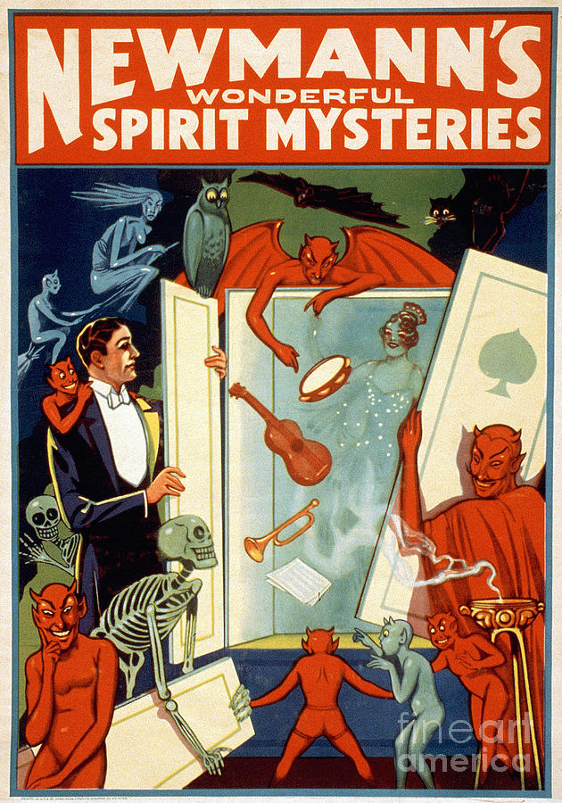 MAGICIAN POSTER, c1911 Photograph by Granger
