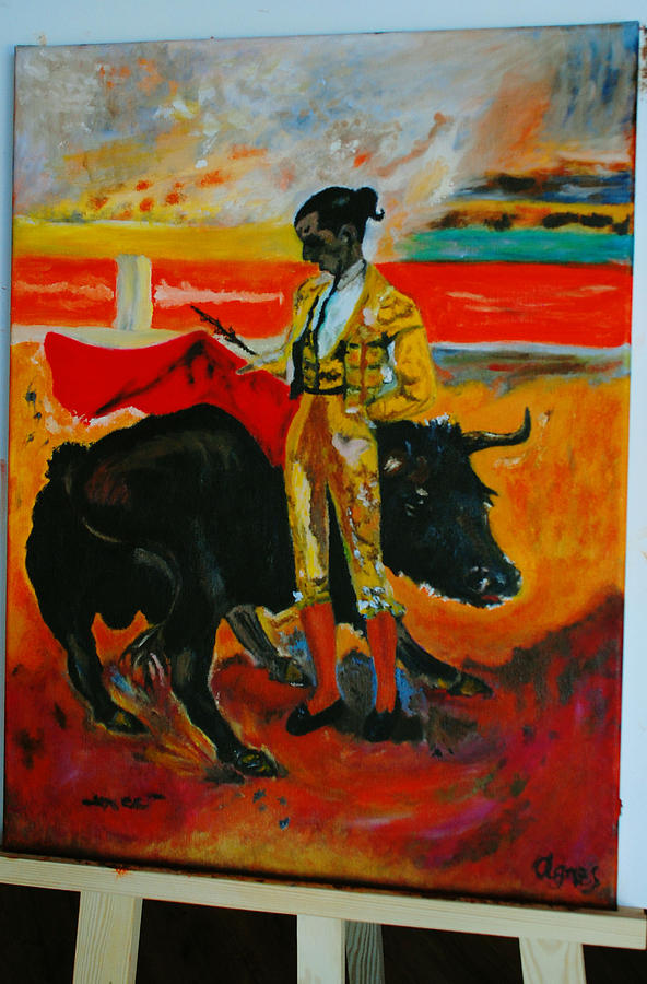 Magnifica Corrida De Toros Painting By Aga Wos 