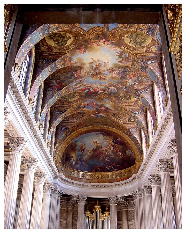 Magnificent ceiling of The Kings Chapel Photograph by Frank Wickham ...