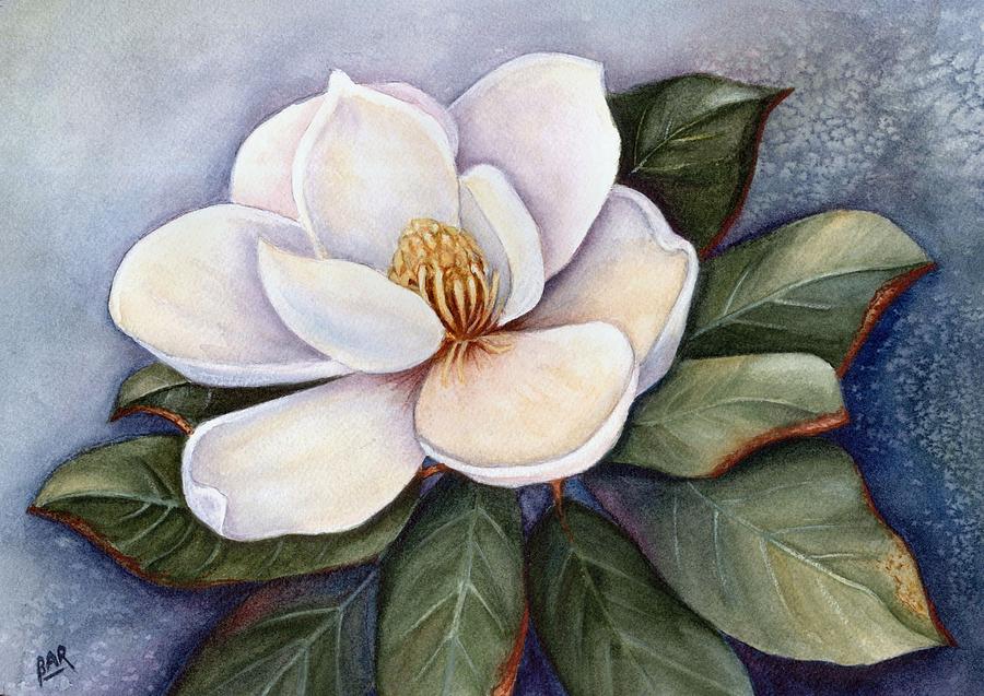 Magnolia Blossom Iv Painting