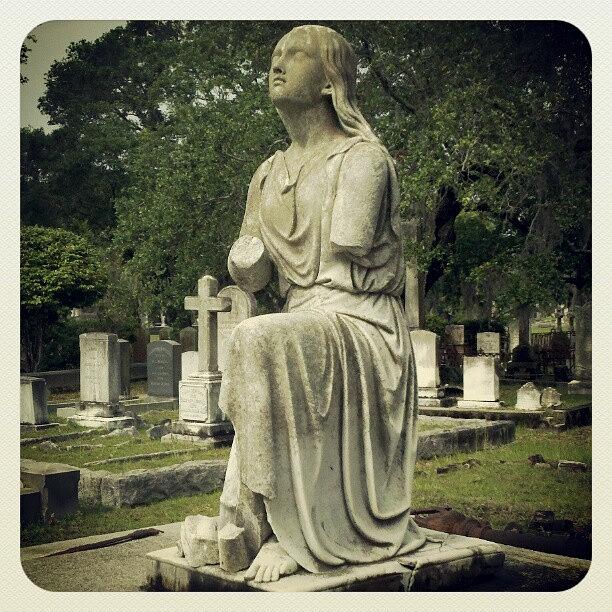 Charleston Photograph - Magnolia Cemetery In Charleston, South by Melissa Lutes