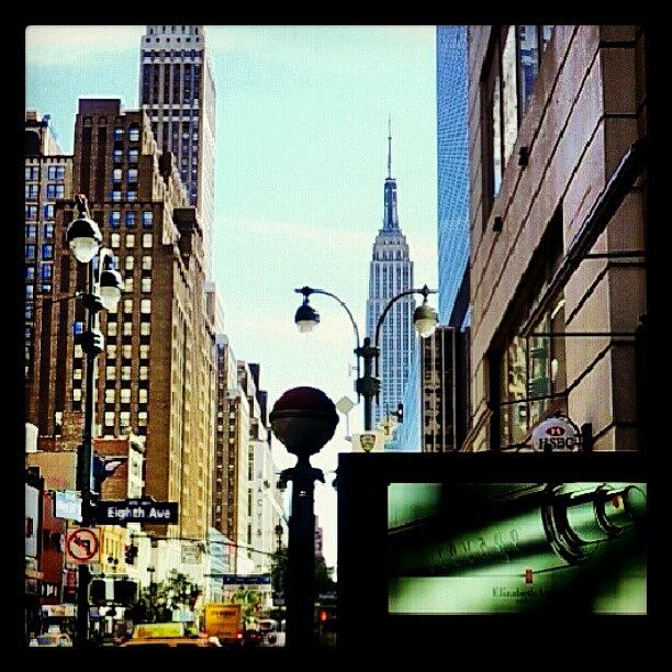 New York City Photograph - #mahattan  #nyc  #midtown Hustle #b&h by Abdiel Munoz