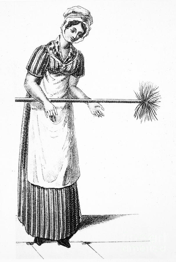 MAID, 19th CENTURY Photograph by Granger MAID, 19th CENTURY Photograph by Granger