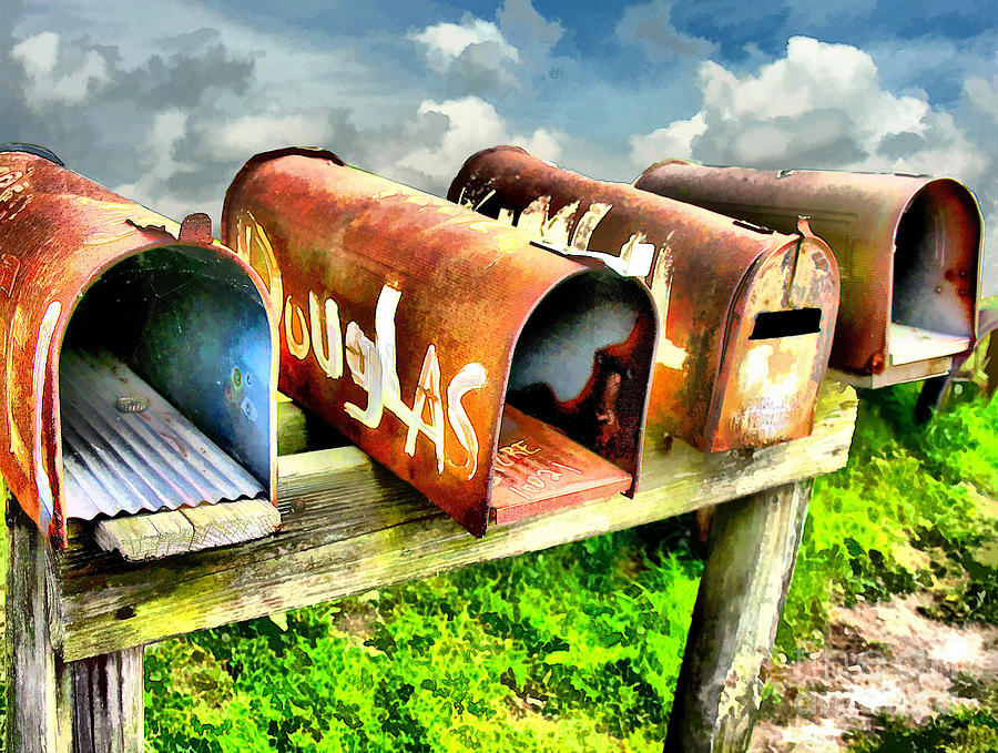 Mail Boxes Photograph by Tom Griffithe
