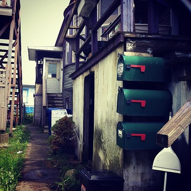 Seattle Photograph - Mailboxes by Madeline Perez