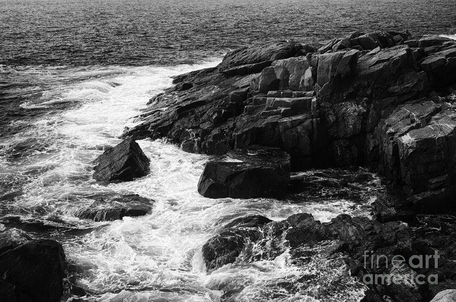Maine Coastline Photograph by David Waldrop