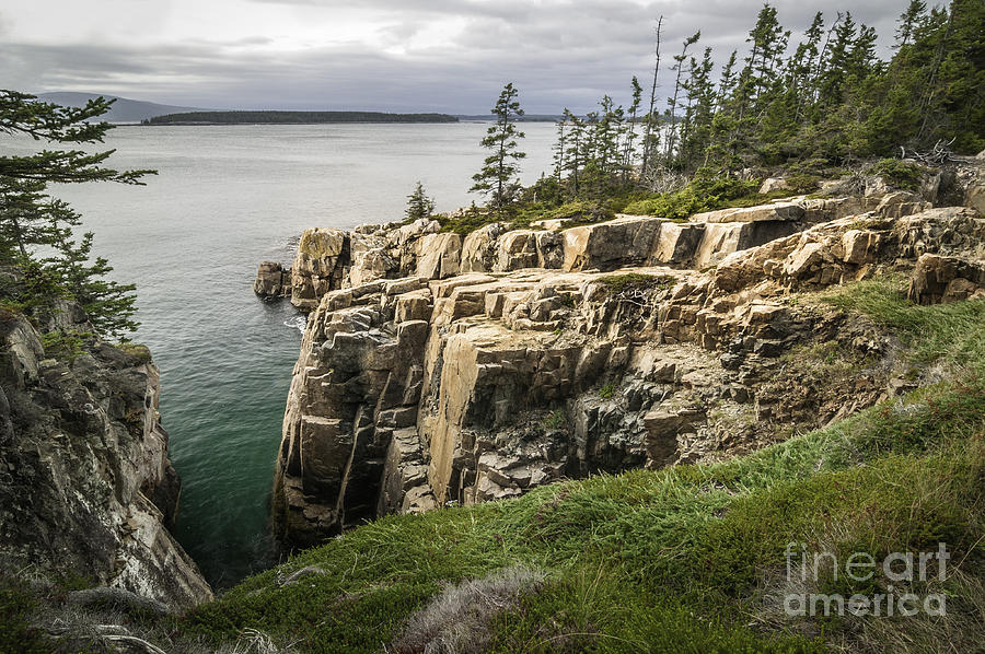 Maine Coastline II Photograph by David Waldrop