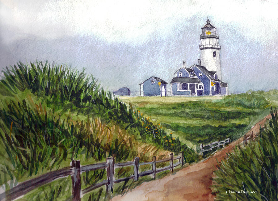 Maine Light Painting by Clara Sue Beym