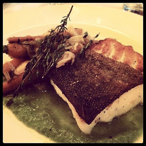 New York City Photograph - Mains At Balthazar - Seared Cod With by Tyler McCall