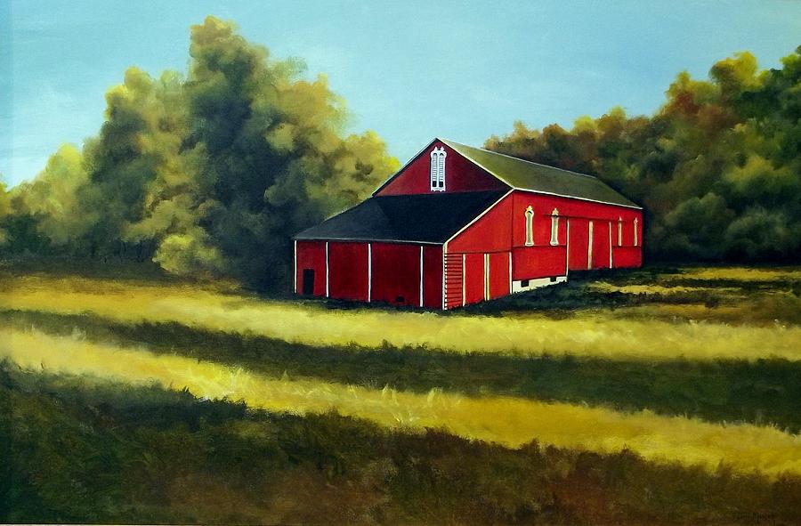 Majestic Barn Painting by Terri Meyer