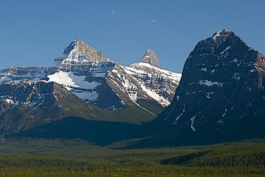 Majestic peaks Photograph by Bill Hansen