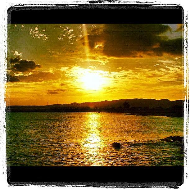 Sunset Photograph - Majestic Sunset!!!! From Ponce, Pr by Luis Alberto