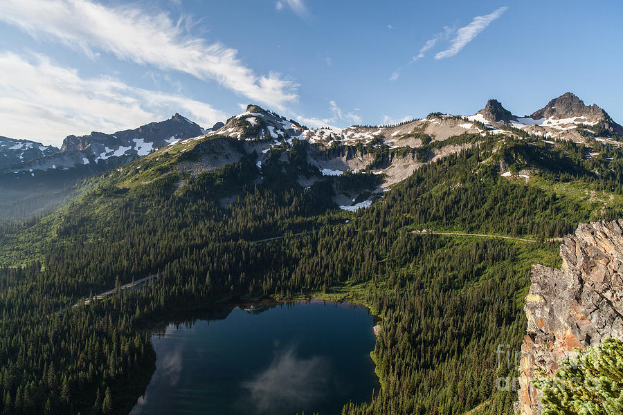 Majestic Tatoosh Range Photograph by Mike Reid - Fine Art America