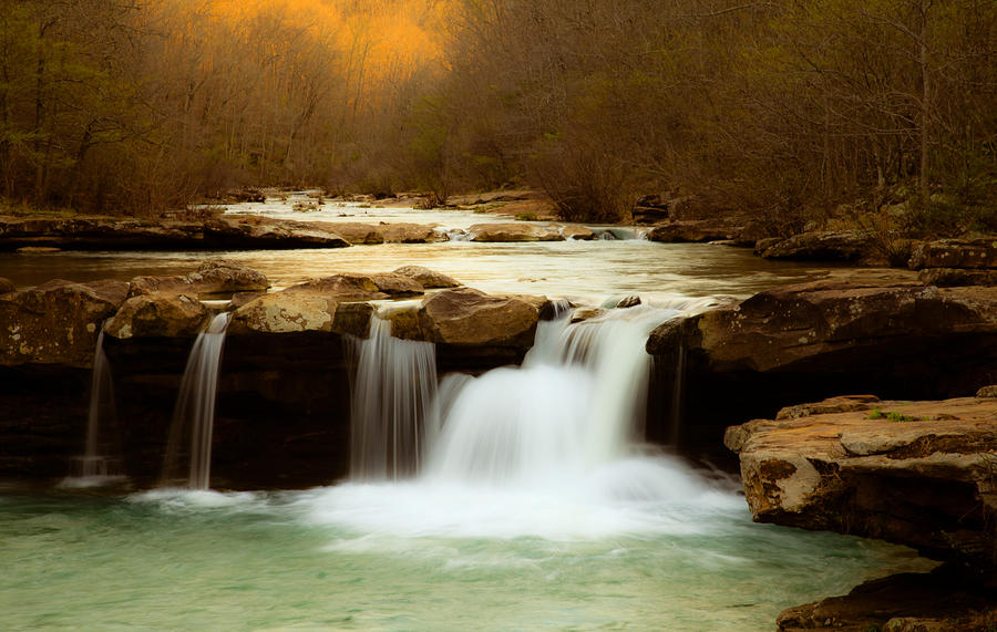 Majestic Waterfalls Photograph by Iris Greenwell