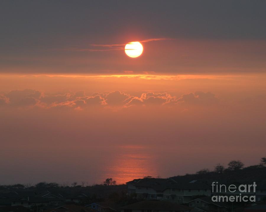 Makakilo sunset Photograph by Anthony Trillo