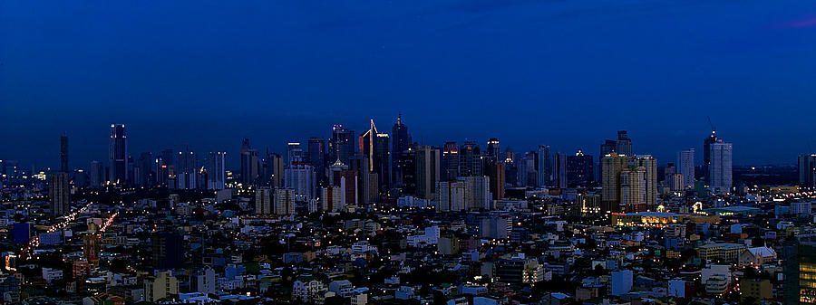 Makati Skyline Photograph by Arj Munoz