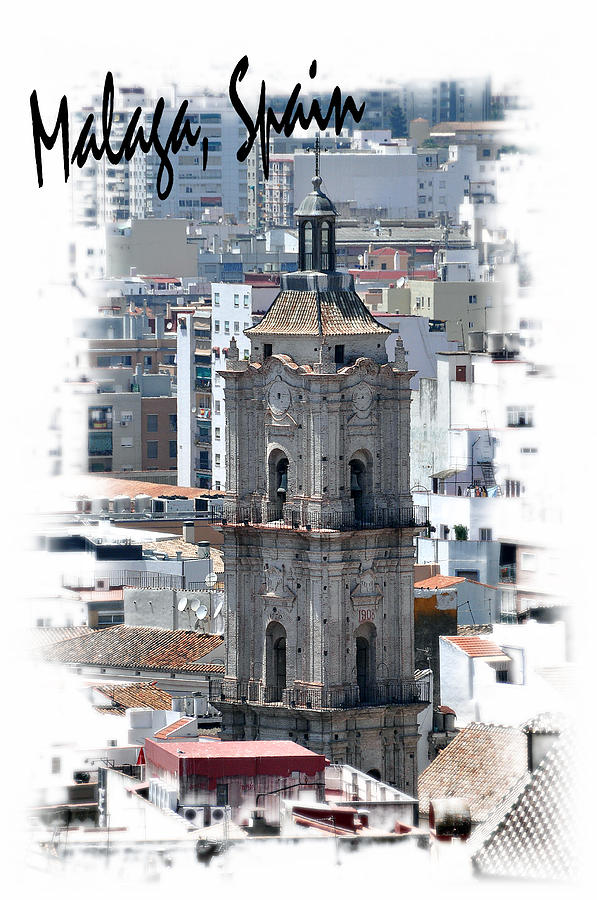 Malaga Spain Church 1 Photograph by Allan Rothman