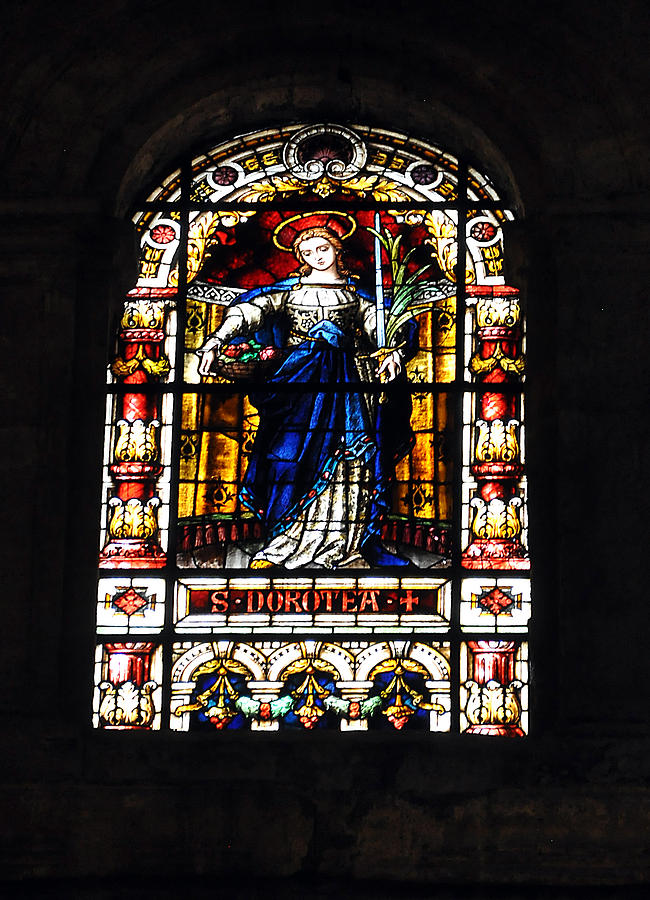 Malaga Spain Stained Glass 2 Photograph by Allan Rothman