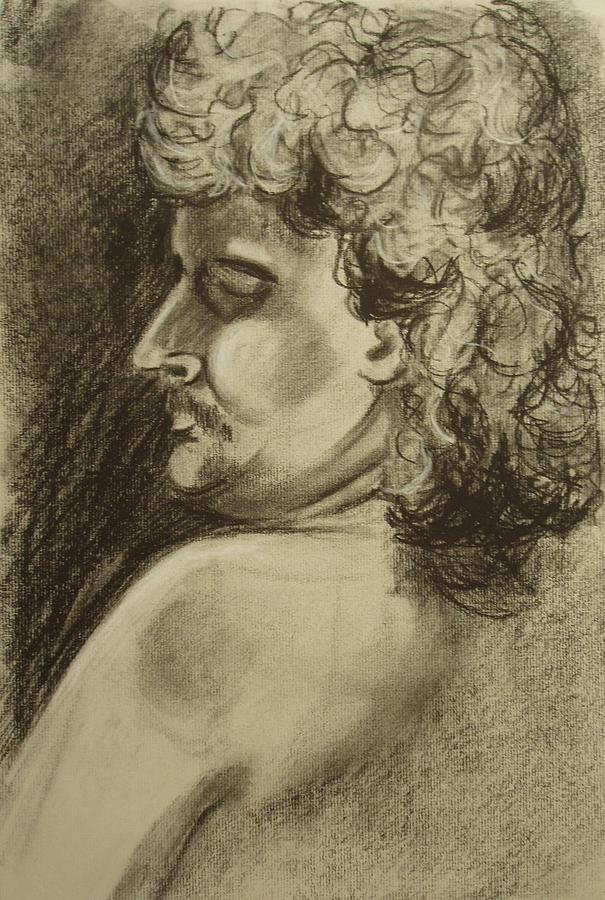 Male Study Drawing by Aveda Allen - Fine Art America