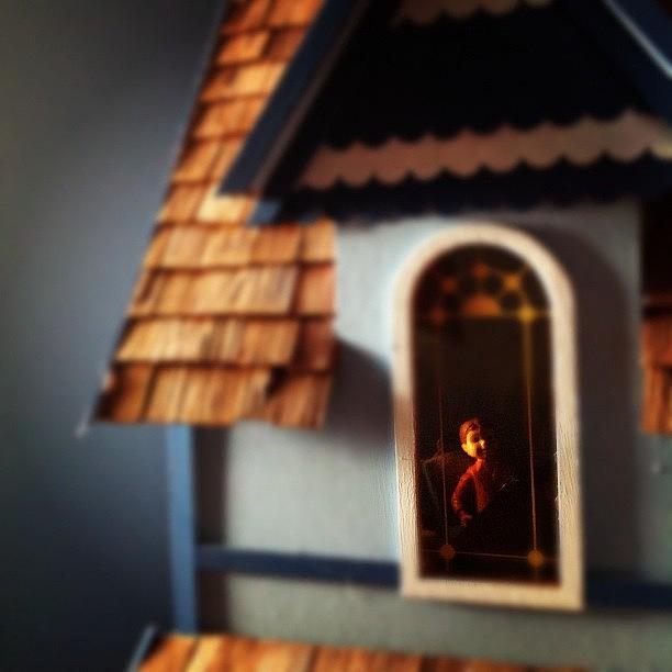 Man Inside The Dollhouse Photograph by Constant Creations
