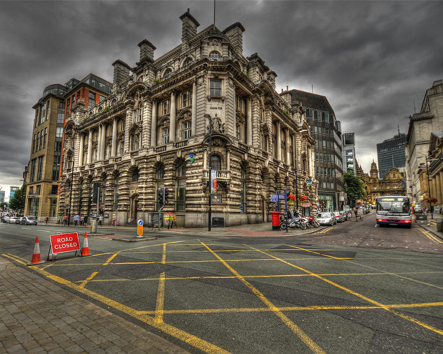 Manchester City center HDR Photograph by Roy Chen-Campbell