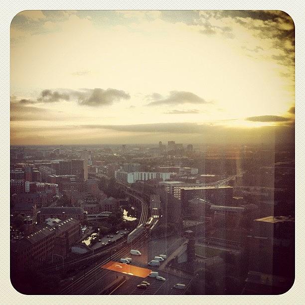 Manchester From The 22nd Floor Photograph by Stephen Woods
