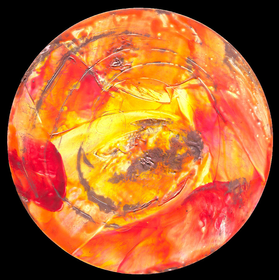 Mandala 10 Painting by Heather Hennick