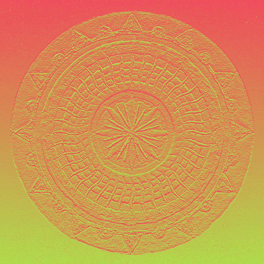 Mandala Meditation 2 V2 Digital Art by Margaret Denny