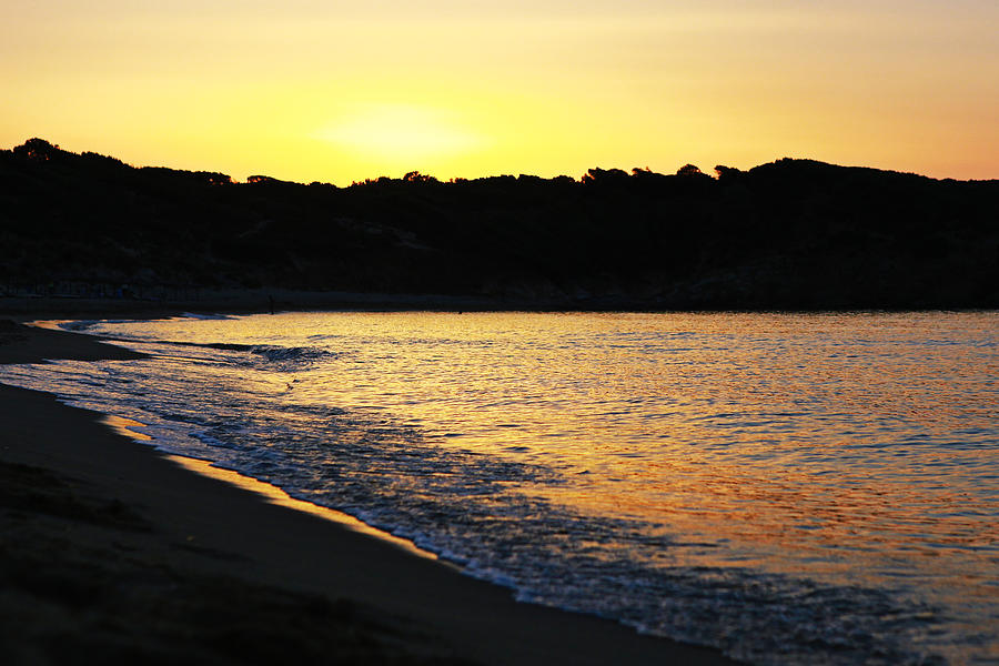 Mandraki Elias Beach Sunset Skiathos Photograph by Nick Karvounis