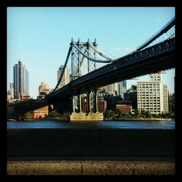 Manhattan Bridge Photograph by Abdiel Munoz