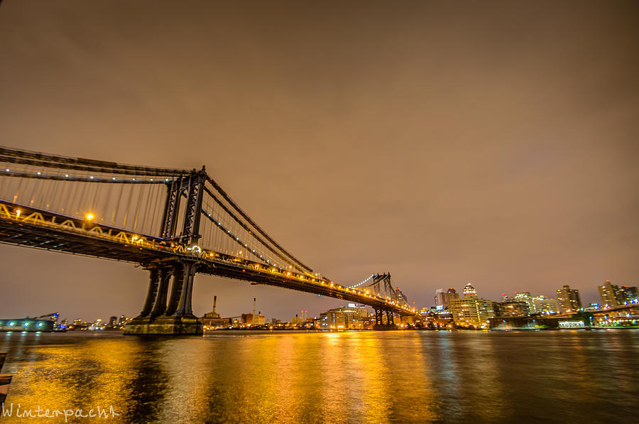 Manhattan Bridge Photograph by Raf Winterpacht