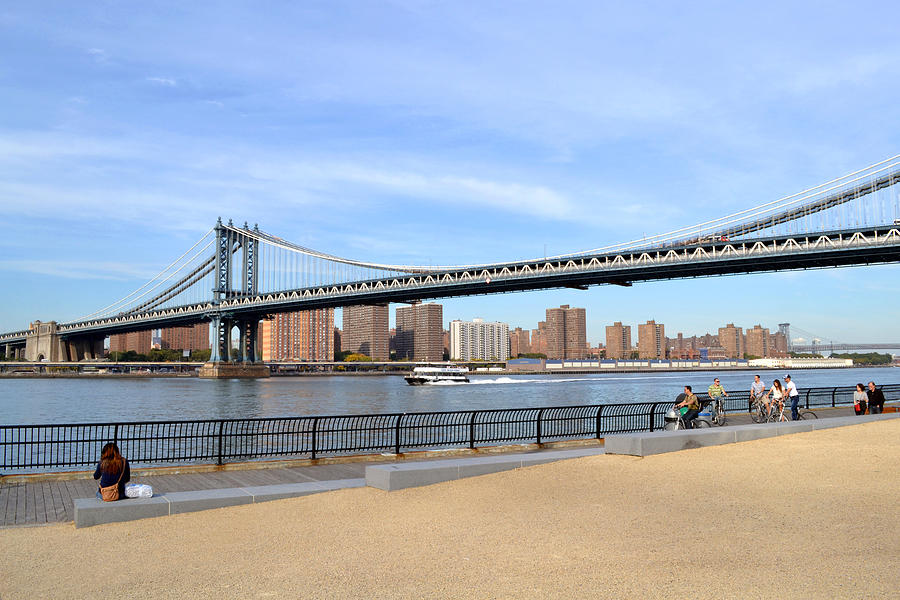 Manhattan Bridge1 Photograph by Zawhaus Photography