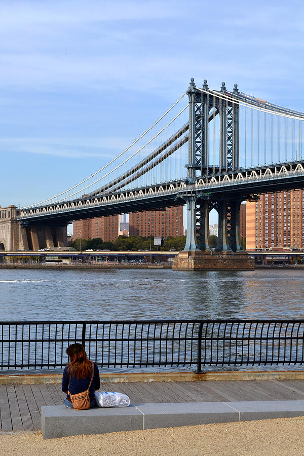 Manhattan Bridge2 Photograph by Zawhaus Photography