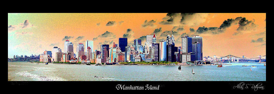Manhattan Island Photograph by Allan Rothman