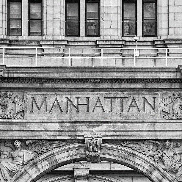 Architecture Photograph - Manhattan Municipal Bldg. - New York by Joel Lopez