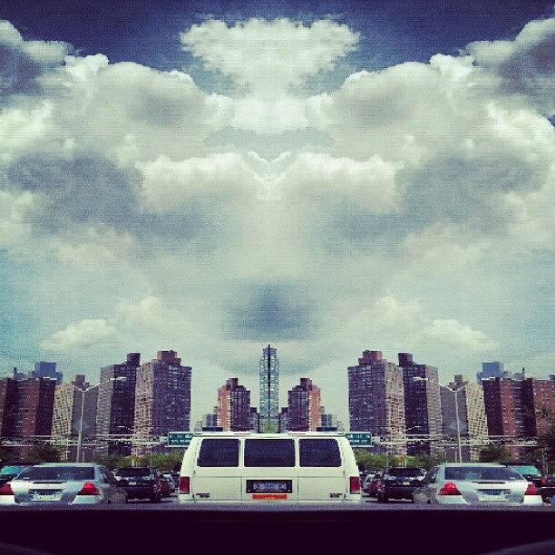 New York City Photograph - #manhattan #trippy #sky #nyc #newyork by Radiofreebronx Rox